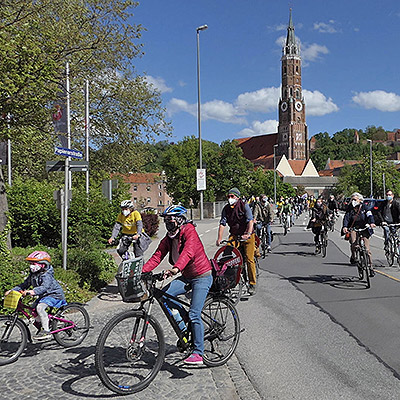 Landshut per Rad entdecken
